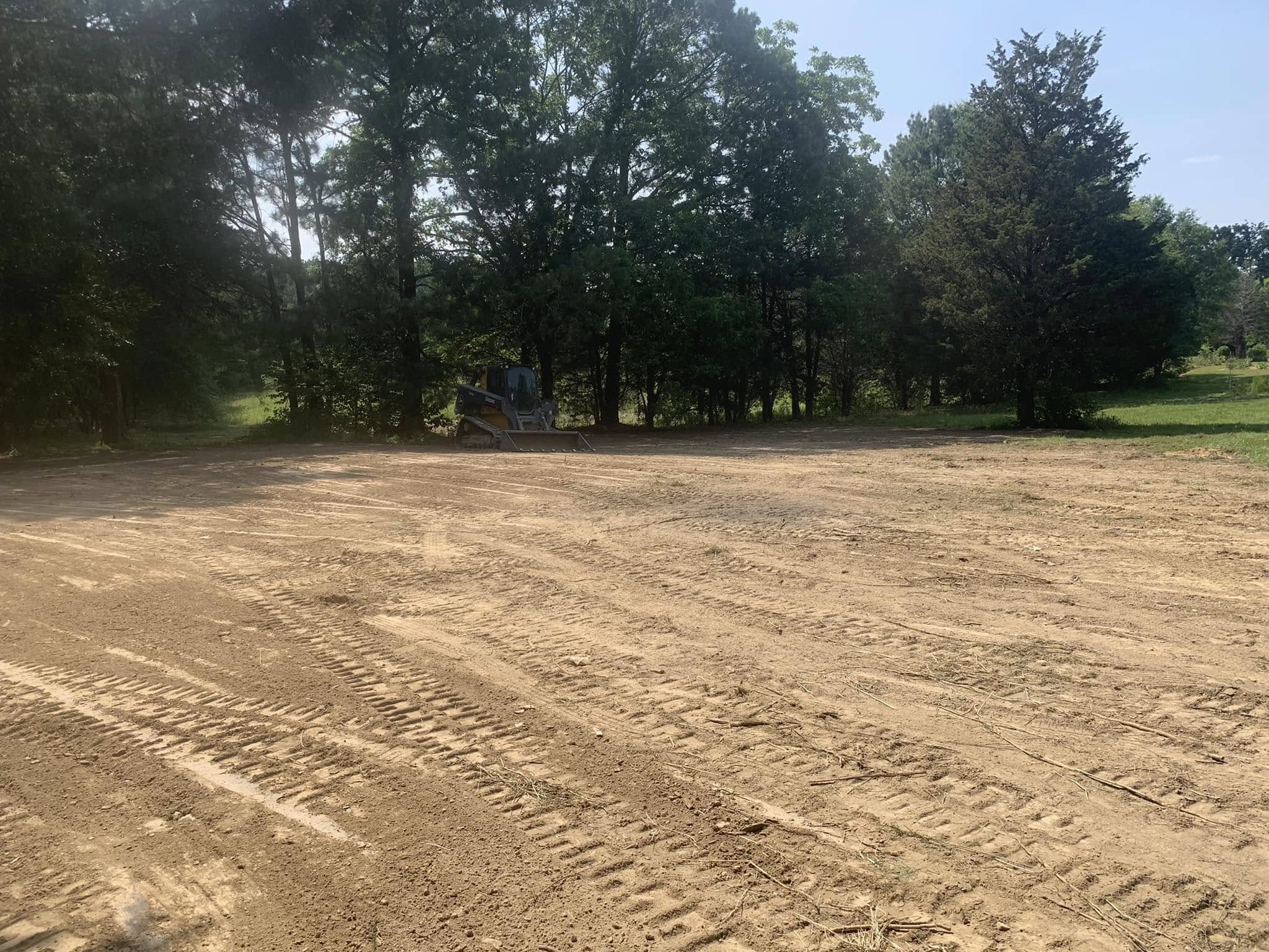 Excavation and trenching for a rural property in Bremen, AL