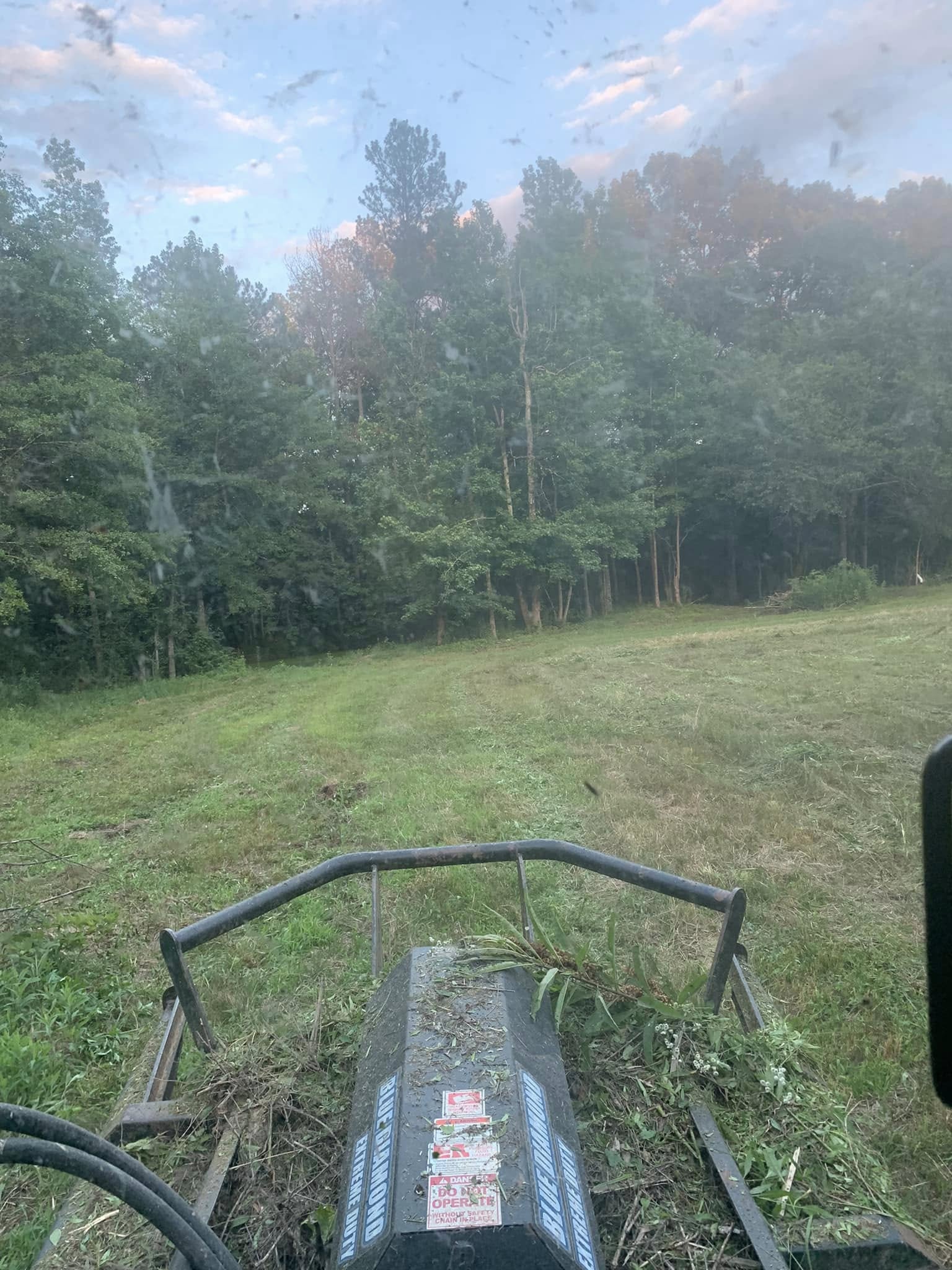 Land clearing and stump removal opening up acreage near Bremen, AL