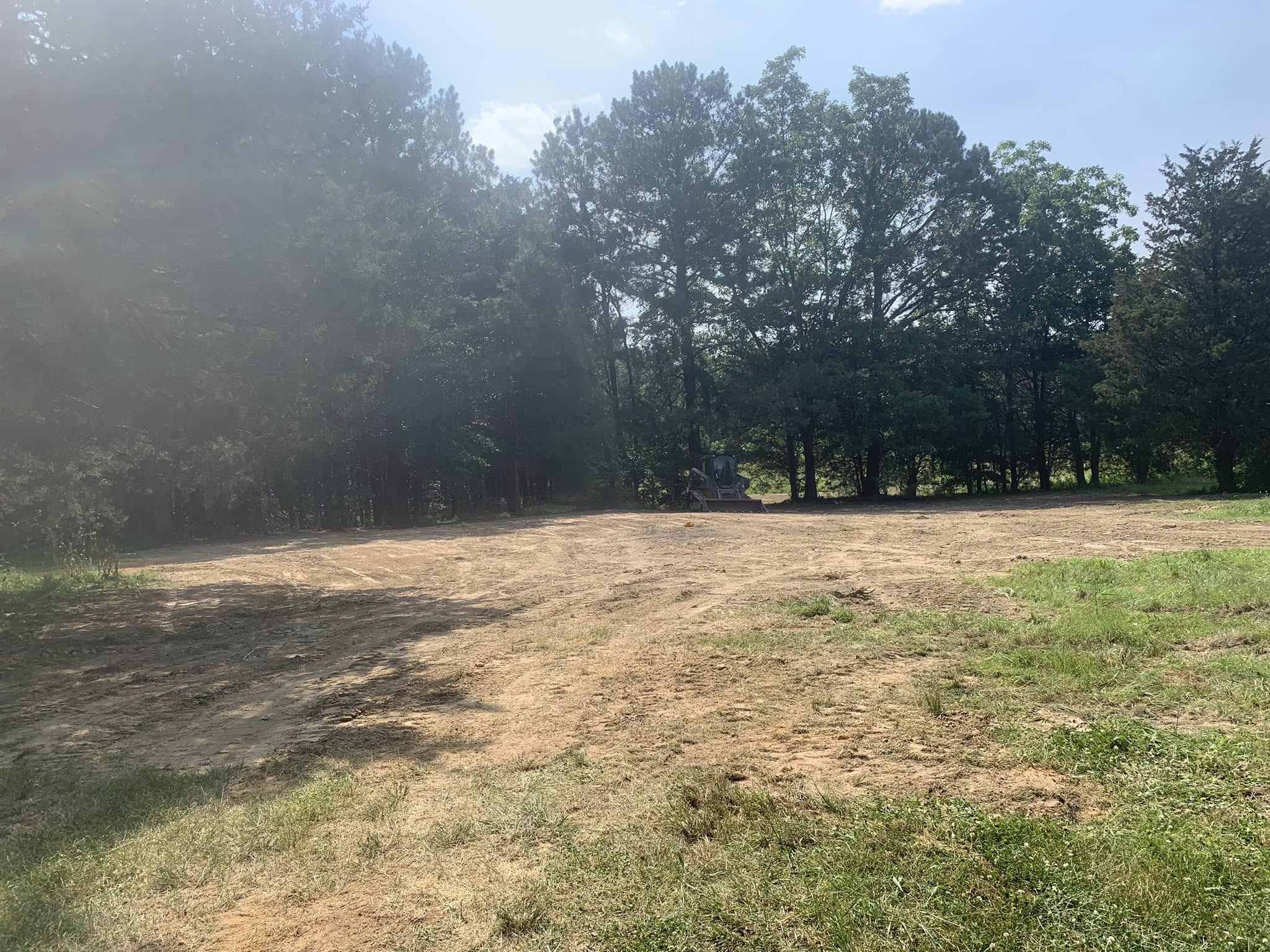 Dirt hauling and excavation for a commercial project in Bremen, AL